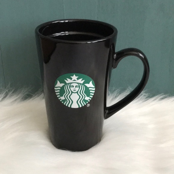 Starbucks Other - Starbucks tall black logo mug Starbucks Other - Starbucks tall black logo mug